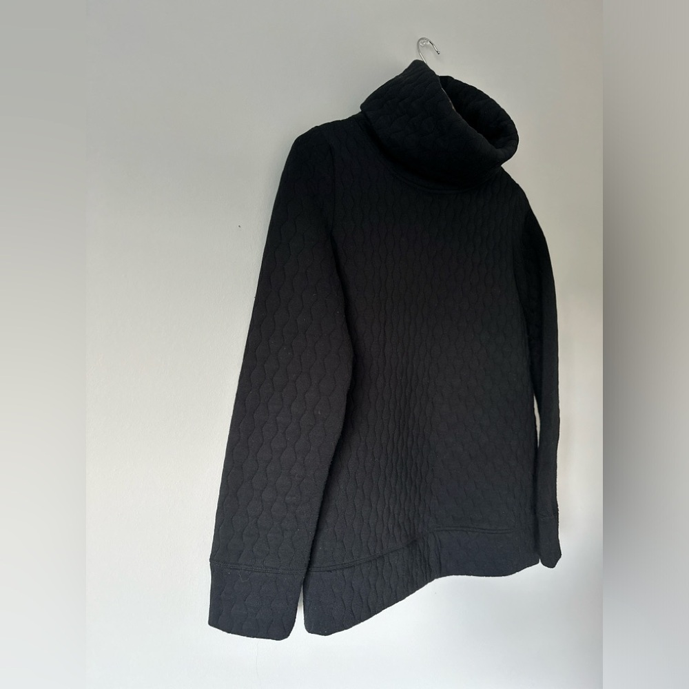 Quilted Turtleneck Shirt